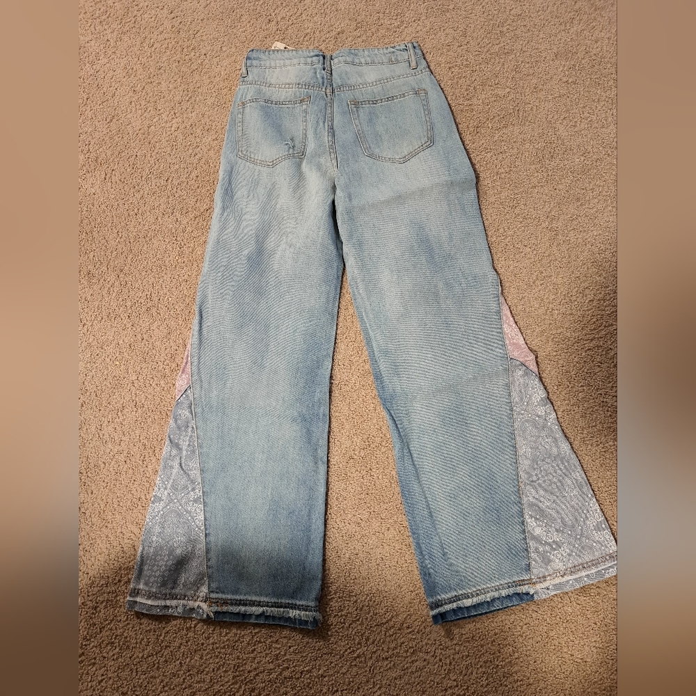 1 left 🌟New Patchwork bell bottoms - Picture 6 of 9